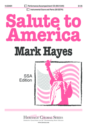 Book cover for Salute to America