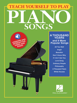 Teach Yourself to Play Piano Songs: "A Thousand Years" & 9 More Popular Songs