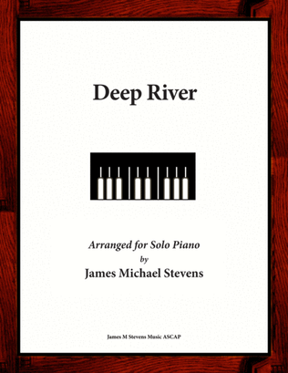 Book cover for Deep River (Sacred Piano)