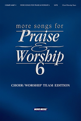 More Songs for Praise & Worship 6 - FINALE-Cello (Bassoon)/Melody - - *Finale 2012 version*