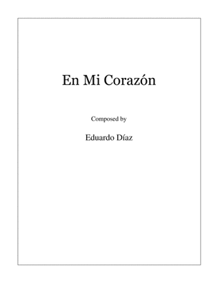 Book cover for En Mi Corazón