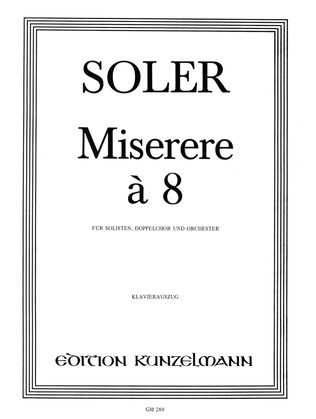 Miserere a 8 in E-flat major