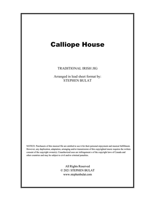Calliope House (Irish Jig) - Lead sheet in (key of D)
