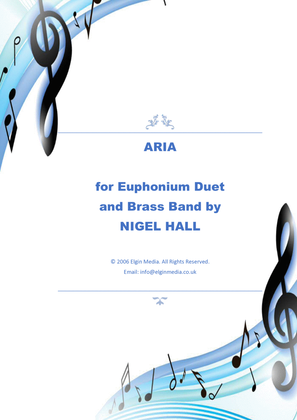 Aria - Euphonium Duet & Brass Band