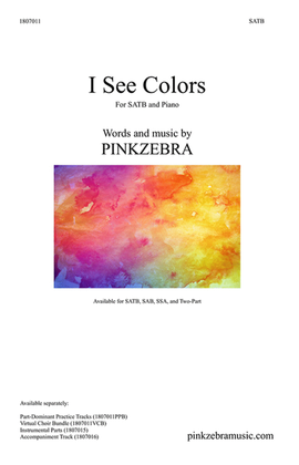 Book cover for I See Colors SATB