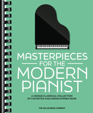 Book cover for Masterpieces for the Modern Pianist