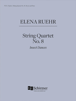 Book cover for String Quartet No. 8: Insect Dances