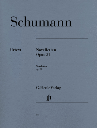 Book cover for Novellettes Op. 21